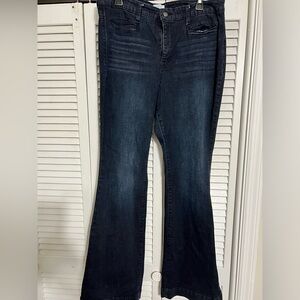 Crown and Ivy flare leg jeans, size 16.